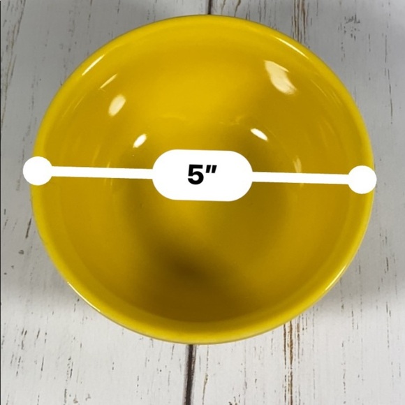 Yellow Ceramic Dipping Bowl - Picture 4 of 7